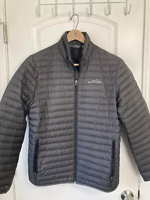 Eddie Bauer Down Jacket Grey Medium • $20