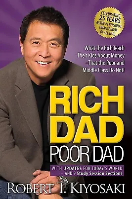 Rich Dad Poor Dad By Robert Kiyosaki | Paperback Book • $23.99