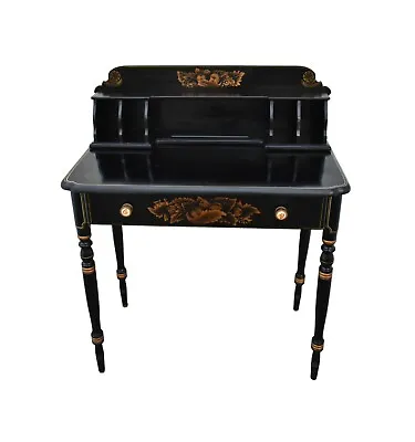 Vintage Hitchcock Painted Two Tier Americana Style Writing Desk • $998