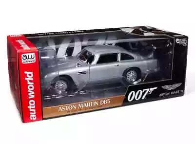 James Bond 007 - ASTON MARTIN DB5 - NO TIME TO DIE - 1965 1/18 Scale Auto World • $129.95