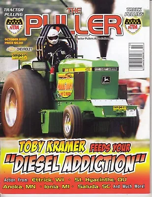 NTPA The  PULLER  Oct. 2007 Magazine Vintage Monster  Truck And Tractor Pulling  • $9.50