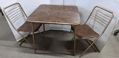 Cosco Vintage Folding Table & Chair Set.   • $39.95