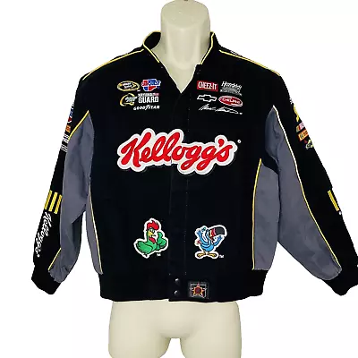 Mark Martin #5 Kelloggs JH Design Nascar Kids Jacket XL 13-14 Tony Tiger 2009 • $125