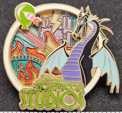 Disney Cast Hollywood Studios Fantasmic! Maleficent Dragon Pin 2016 Rare • $89.99