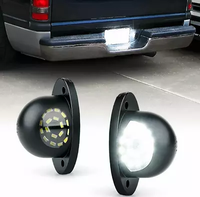 $14.79 • Buy For 1994-2001 Dodge RAM 1500 2500 3500 FULL LED License Plate Light Lens Lamp