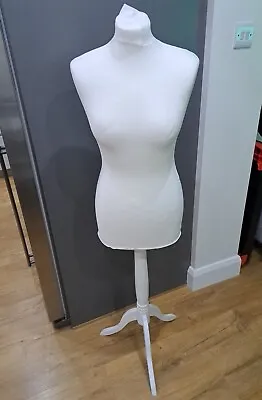 Female Fashion Display Mannequin | Dressmaker's Model | Torso Height Adjustable • £35