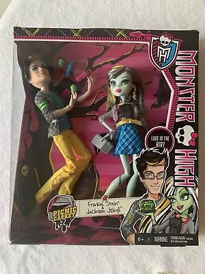 Monster High Picnic Casket Frankie Stein & Jackson Jekyll (new In Sealed Box) • $110