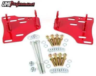 1974-1981 GM F-Body 1978-1988 GM G-Body LS Swap LSX Motor Mounts Kit RED • $149.99