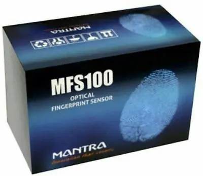 Mantra MFS100 Biometric Fingerprint Scanner With Otc Cable Fs • $111.08
