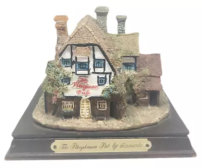 Vintage 1986 Little Nook Village The Ploughman Pub By Leonardo #LN-16 • $16.99