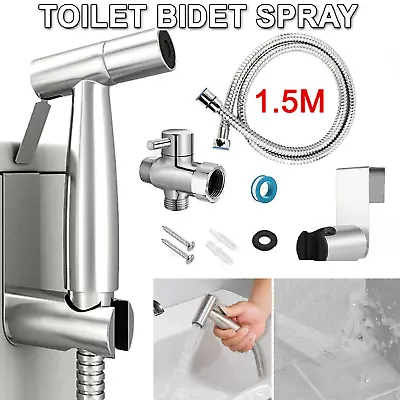 Handheld Douche Bidet Sprayer Toilet Spray Shower Head Hose Sprayer Toilet Kit • $36.99