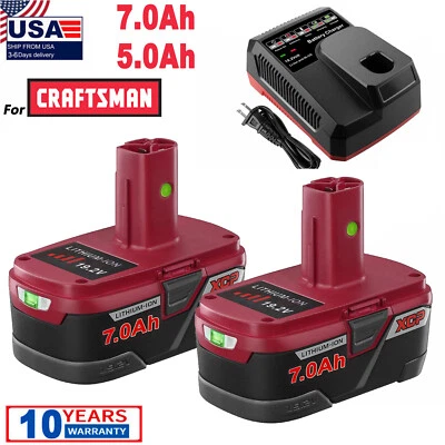 $29.98 • Buy 19.2 Volt 7.0Ah For Craftsman C3 DieHard Lithium Ion XCP Battery / Charger 11375