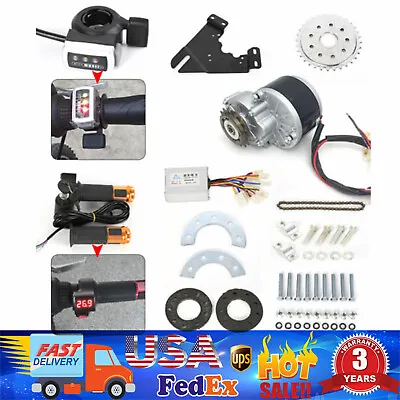 24V 250W Electric Bicycle Bike Conversion Kits EBike Brush Motor With Freewheel • $80