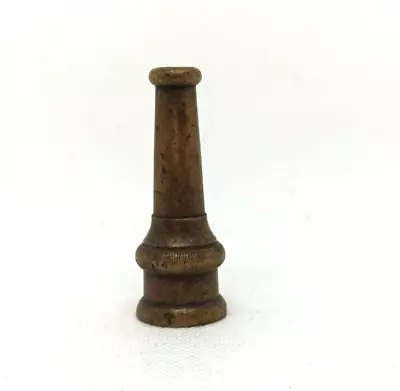 Vintage Brass Fire Water Nozzle 2.19  Long X .83 Wide • $10