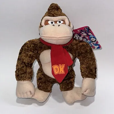 NWT Nintendo Plush Donkey Kong Video Game Mario Kart 11'' Kellytoy 2001 2002 VTG • $19.99