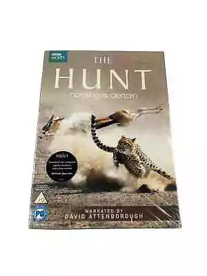 The Hunt Narrated By David Attenborough Bbc 3 Disc Box Set New And Sealed • £3.89