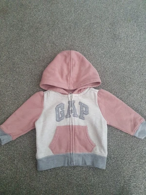 £4.50 • Buy Baby Girls 3-6 Months Pink GAP Zip-Up Hoodie