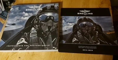 £5 • Buy Breitling Chronolog 2015 Instruments For Professionals Catalogue + Price List