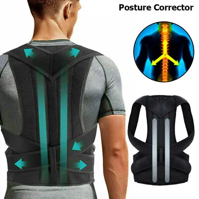 Best Back Brace Posture Corrector For Women Men Medical Scoliosis Back Support • $17.55