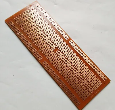 4.8x13.4cm Stripboard Prototype Paper Circuit Perf Board Bus Breadboard Vero Pcb • $3.99