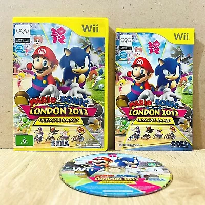 Mario & Sonic At The London 2012 Olympic Games (Nintendo Wii) PAL Game LIKE NEW • $19.95