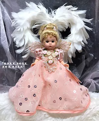 VTG Doll Girl Madame Alexander Little Love Angel Pink Blonde Easter Decor Wings • $14.99