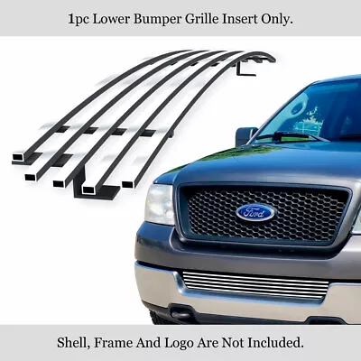 For 2004-2005 Ford F-150 Lower Bumper Chrome Billet Grille Grill Insert • $46.99