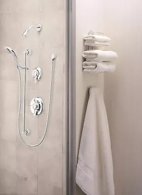 Moen Shower System Trim Package 2.5 GPM Shower Chrome T8342CBN Valves Included • $355.55