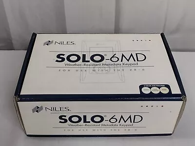 Niles Solo-6MD EX Weather Resistant Metadata Keypad For ZR-6 Receiver 3 Color • $59.99