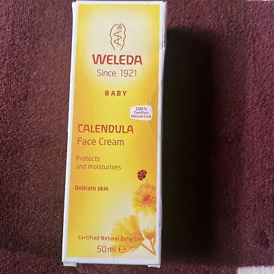 Weleda Calendula Face Cream 50ml BBE 06/22 • £8.99