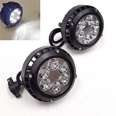 $70.65 • Buy Clear Fog Driving Lights Lamps Pair LED For 07-14 Yukon Avalanche Tahoe Suburban