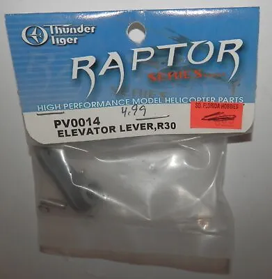 Thunder Tiger Raptor Series Elevator Lever - R30 #PV0014 NIP • $4.99