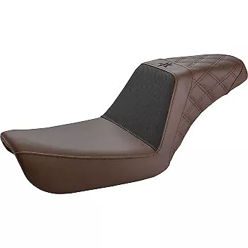 SADDLEMEN GEL SEAT BROWN UNKNOWN IND. 2004 - 2005 Harley Davidson Dyna  FXD   • $484