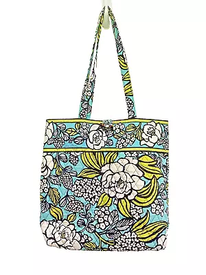 Vera Bradley Island Blooms Open Tote Shoulder Bag Purse Quilted Retired Pattern • $19.95