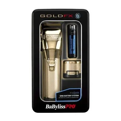 BaBylissPRO FXONE GOLDFX Cordless Clipper | FX899G • $329.63