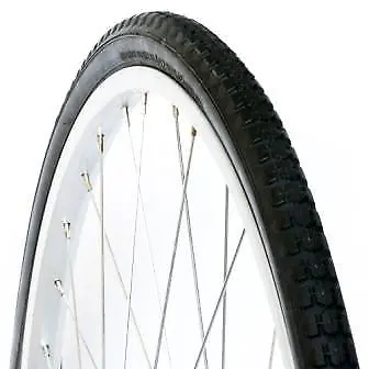 2X (Pair) 28x1.1/2 (40-635) - Bicycle Bike Tyres - Black - Retro Vintage - 4751 • $52.95