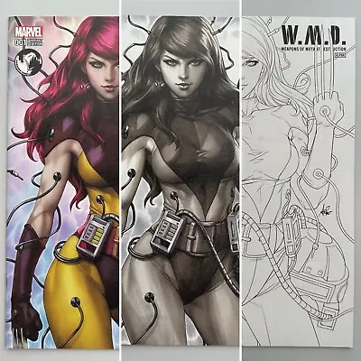 Weapons Mutant Destruction Alpha #1 Artgerm Trade/Sketch/Copic Virgin Mary Jane • $115