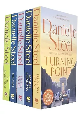£19.99 • Buy Danielle Steel Collection 5 Books Set Turning Point, Moral Compass, Silent Night