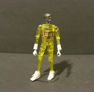 SET OF 2 ACTION FIGURE STANDS FOR MICRONAUTS Time Traveler NEW CLEAR !! • $6