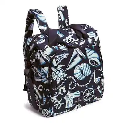 Vera Bradley Lighten Up Lunch Cooler Backpack Shore Enough NWT Tote • $61.74
