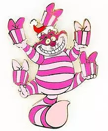 £365.04 • Buy Disney Auctions Christmas Presents Cheshire Cat Pin