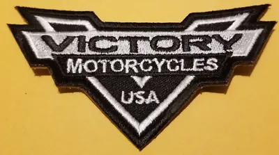 Sm Victory Motorcycles Great Size For Hats Embroidered Patch * 1.75 X3.5  • $5.99