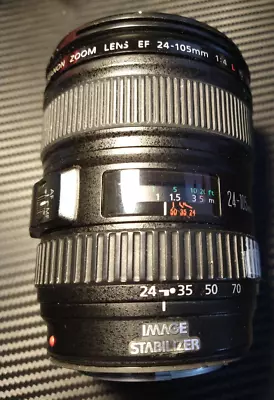 Canon EF 24-105mm 1:4 L IS USM Lens • $99