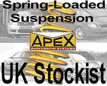 APEX Lowering Springs -35mm For VOLVO S40 1.6 1.8 1.6TD (M) 04.2004-On • $184.09