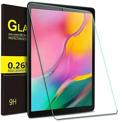Tempered Glass Screen Protector For Samsung Galaxy Tab A 10.1 T510 T515 T580/585 • £3.99
