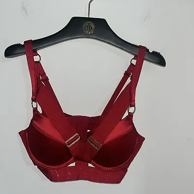 $149 • Buy Honey Birdette Elvis Red Suspender Size 12b/34b/34b/75b