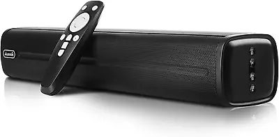 Small Sound Bars For TV  50W 16-Inch Ultra Slim Mini Surround Soundbar TV Speak • £68.57