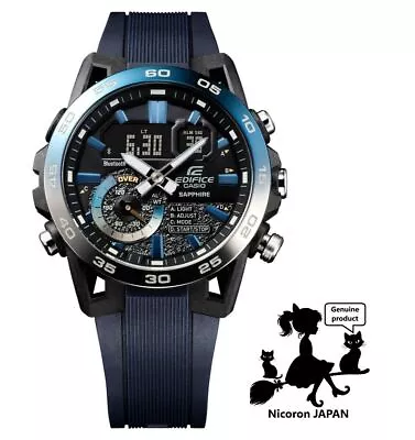 CASIO EDIFICE Mens Watch ECB-40YNP-1AJF  Bluetooth Solar Gifts Birthday JAPAN • $513.91