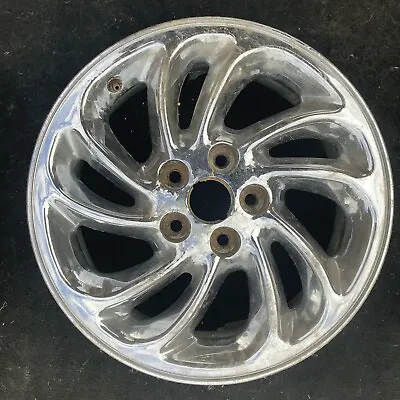 1996 - 1998 Lincoln Mark Series 16  Left Chrome Wheel Rim Factory F5lc1007 A2 • $179.99