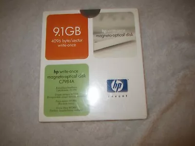 HP C7984A Magneto Optical Disk Write-Once 9.1GB Worm Disk New / Sealed • $14.99